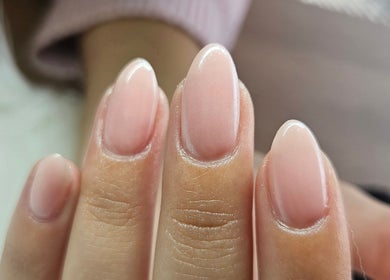 Close-up of manicured nails at BTS Beauty, Centurion, Gauteng, ZA.