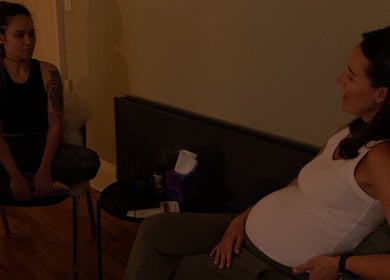 Relaxed setting at Malinie Jane Holistics in Leeds, England, GB, featuring serene client interaction.