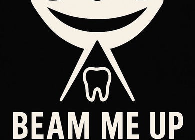 Beam Me Up logo featuring tooth graphic in New Johnsonville, Tennessee, US.