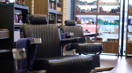 Barber chairs at The Stylish Man | Ponsonby in Auckland, Auckland, NZ offer a classic grooming experience.