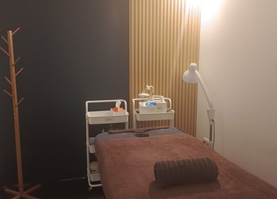 Cozy treatment room at Spa Bekam Ar Rayyan Bangi, Bandar Baru Bangi, Selangor, MY with relaxing ambiance.