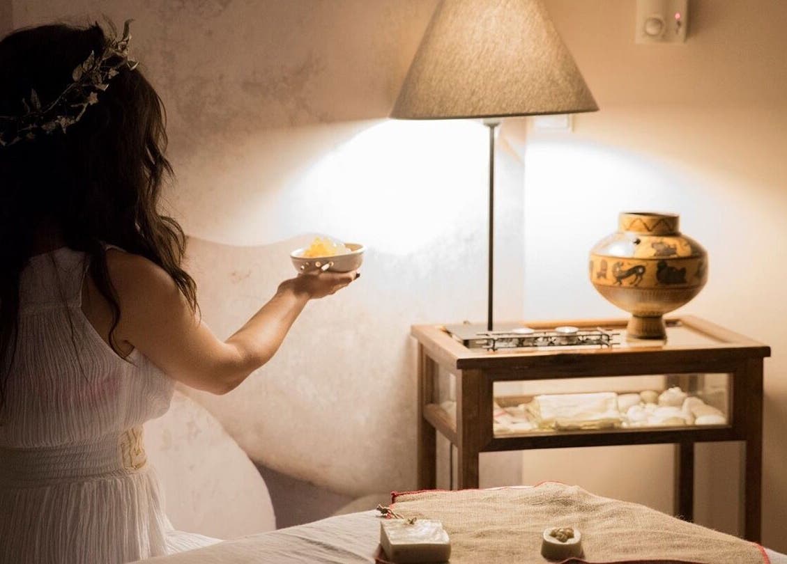 Γαλήνιο περιβάλλον στο Niriides Spa, Αθήνα, GR, προσφέροντας χαλάρωση και ευεξία.