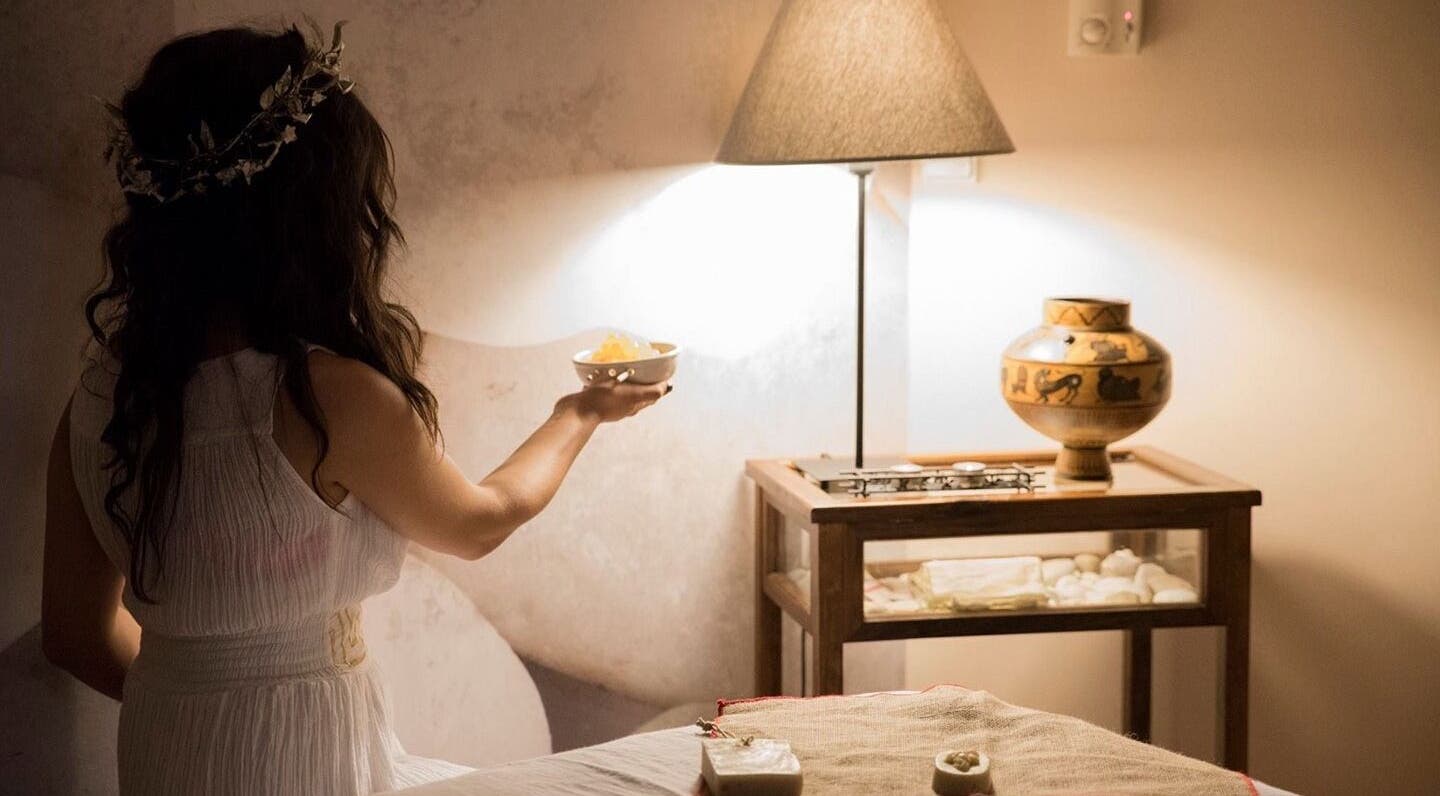 Γαλήνιο περιβάλλον στο Niriides Spa, Αθήνα, GR, προσφέροντας χαλάρωση και ευεξία.