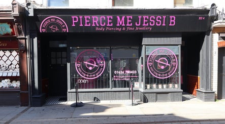 Front view of Pierce Me Jessi B, a piercing venue in Newark-on-trent, England, GB.