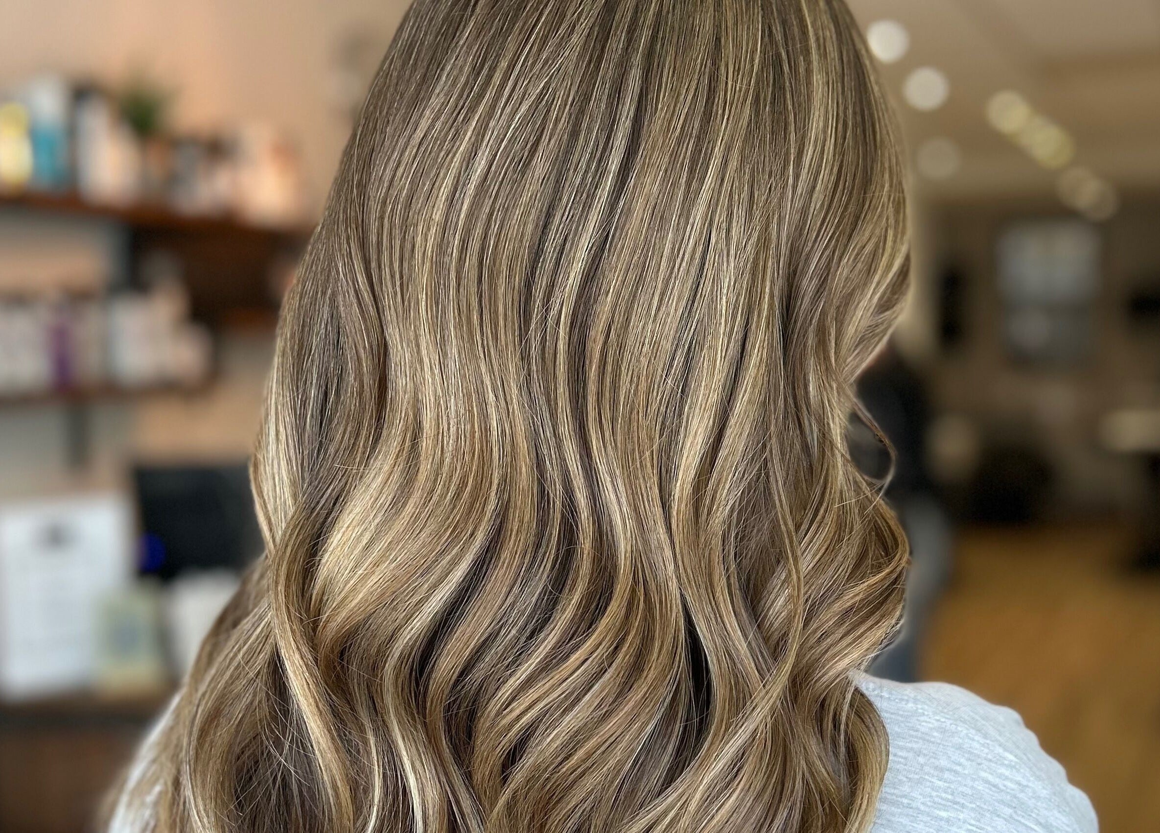 Stunning wavy hairstyle at Claudia Cheesman Hair, Brighton And Hove, England, GB.