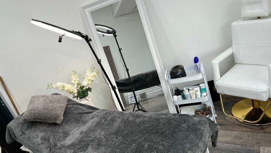 Luxurious spa room at By Frankie Zoe - Congleton, located at Skin & Beauty by Sarah-Jayne, Congleton, England, GB.