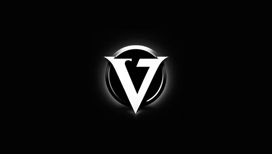 Logotipo da V7sch_Barbearia em Amadora, Lisboa, PT, destacando estilo e elegância.