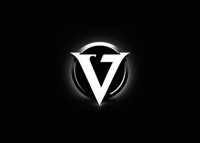 Logotipo da V7sch_Barbearia em Amadora, Lisboa, PT, destacando estilo e elegância.