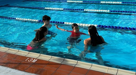 Olympians Swimming