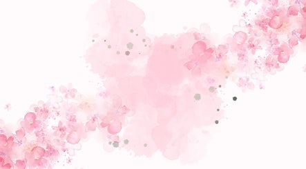 Elegant watercolor pink florals at The Beauty Boulevard, San Juan, San Juan-laventille Regional Corporation, TT.