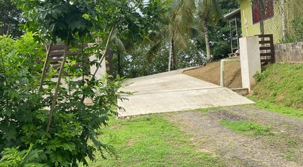 Entrance to Yola Therapeutic Massage Clinic in Preysal, Couva-tabaquite-talparo Regional Corporation, TT.