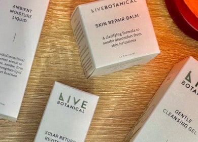 Live Botanical products at Jenn’s Beauty Lounge in Kyle, Texas, US for skin hydration and care.