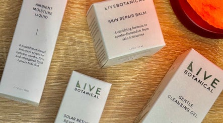 Live Botanical products at Jenn’s Beauty Lounge in Kyle, Texas, US for skin hydration and care.