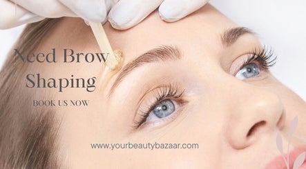 Eyebrow shaping at Your Beauty Bazaar Salon & Spa in Rochester, New York, US. Enhance your brows today.