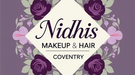 Nidhis Henna Coventry logo with purple floral design, located in Coventry, England, GB.