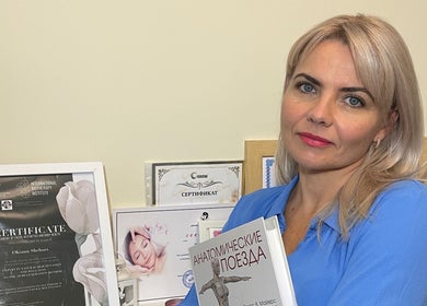 Оксана • Deep Facial & Body Therapist в Лондоне, Англия с сертификатами.