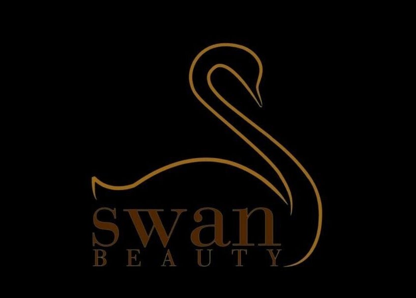 Logo di Swan Beauty Monteverde, eleganza raffinata in nero e oro a Roma, Lazio, IT.