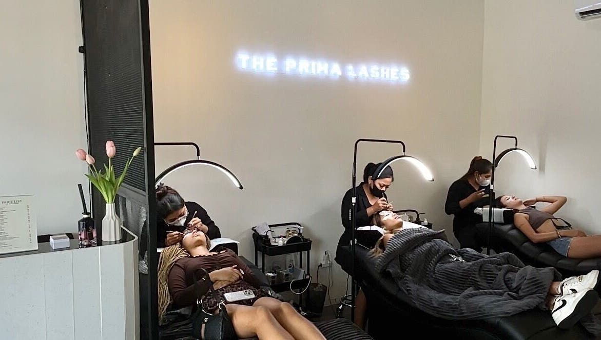 Perawatan eyelash di The Prima Lashes - Kerobokan, Bali, ID dengan suasana nyaman dan profesional.