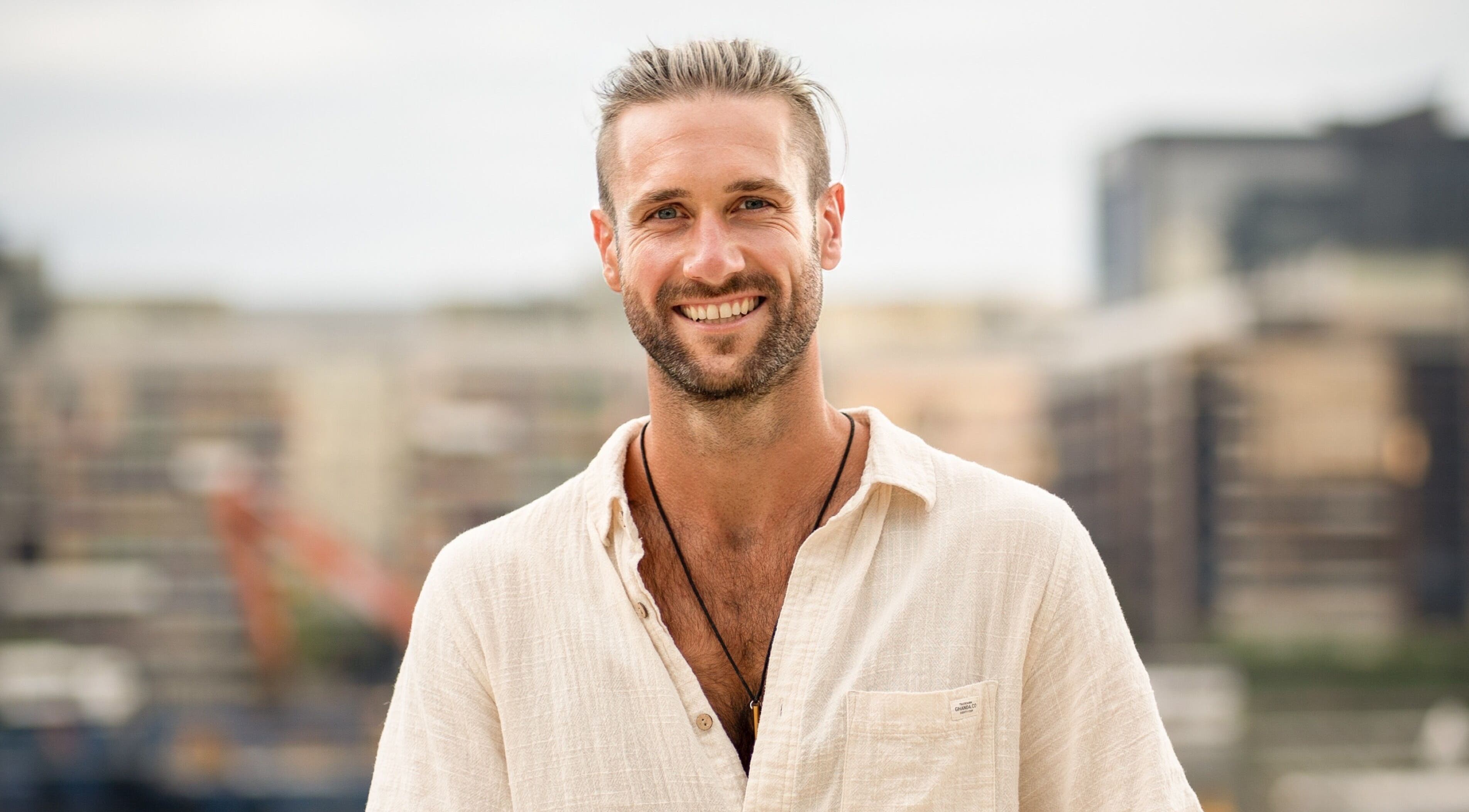 Relaxed individual enjoying Byron Bay Home Massage in Suffolk Park, New South Wales, AU, outdoors.