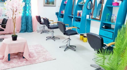 Chic salon setup at Renew Beauty Institute, Saint George's, Saint George, GD, with modern chairs and elegant decor.