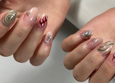 Unique nail art designs at Nailigion, Cluj-napoca, Județul Cluj, RO showcasing fashionable styles.