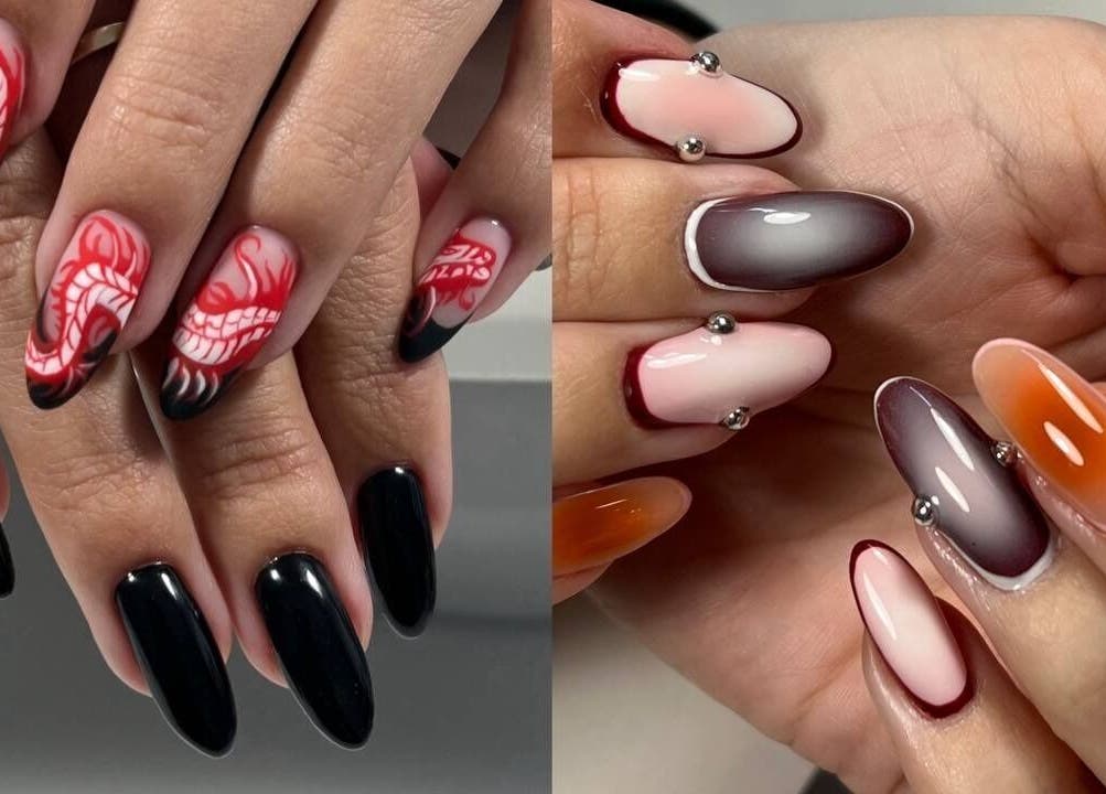 Stunning nail art designs at Nailigion, Cluj-napoca, Județul Cluj, RO, showcasing creative craftsmanship.