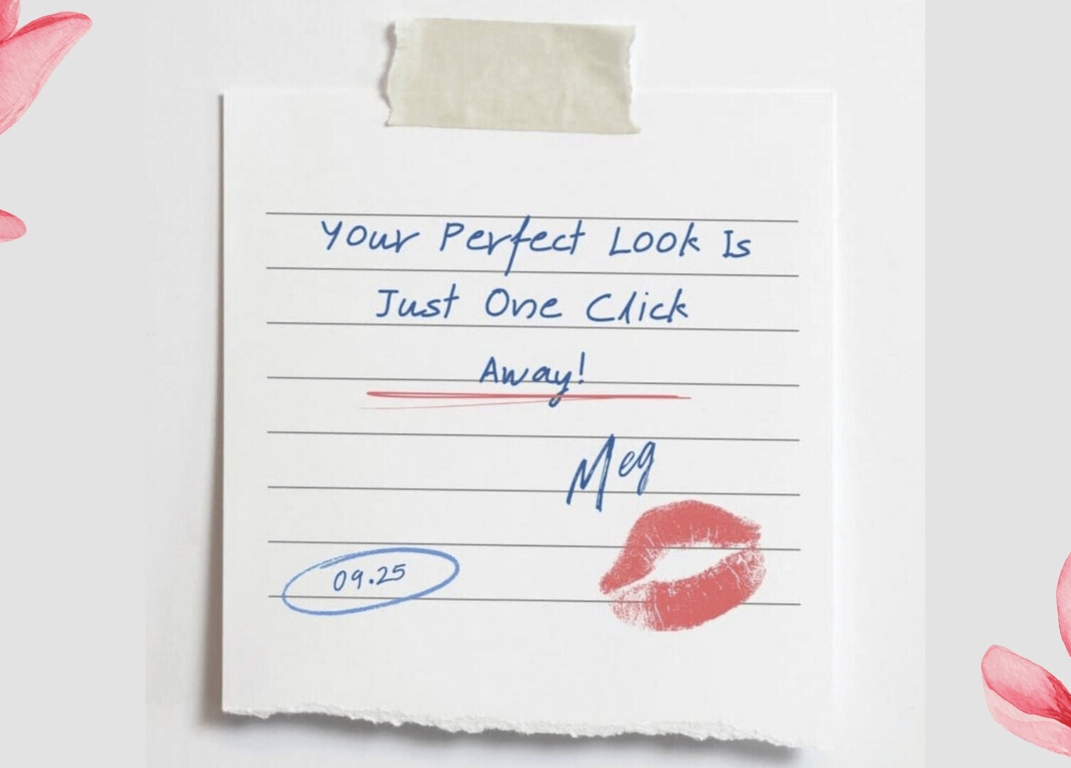 Inspirational note at The Beauty Collective, Dungarvan, County Waterford, IE. Perfect look one click away.