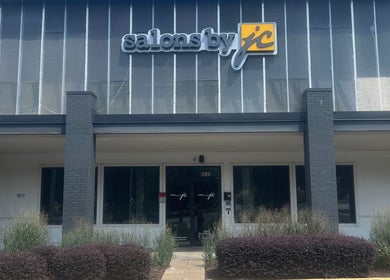 Front exterior of Thee Hair Slayer at Salons by JC in Sandy Springs, Georgia, US.