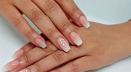 Stylish manicure at STYLETTE'S, George, Western Cape, ZA featuring elegant nail art.