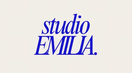 Studio Emilia AU logo in Melbourne, Victoria, AU showcasing elegant blue typography.