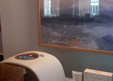 Elegant spa area at CKB SKIN CLINIC with modern equipment, Glasgow, Scotland, GB.
