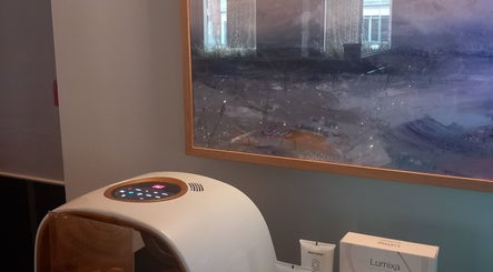 Elegant spa area at CKB SKIN CLINIC with modern equipment, Glasgow, Scotland, GB.