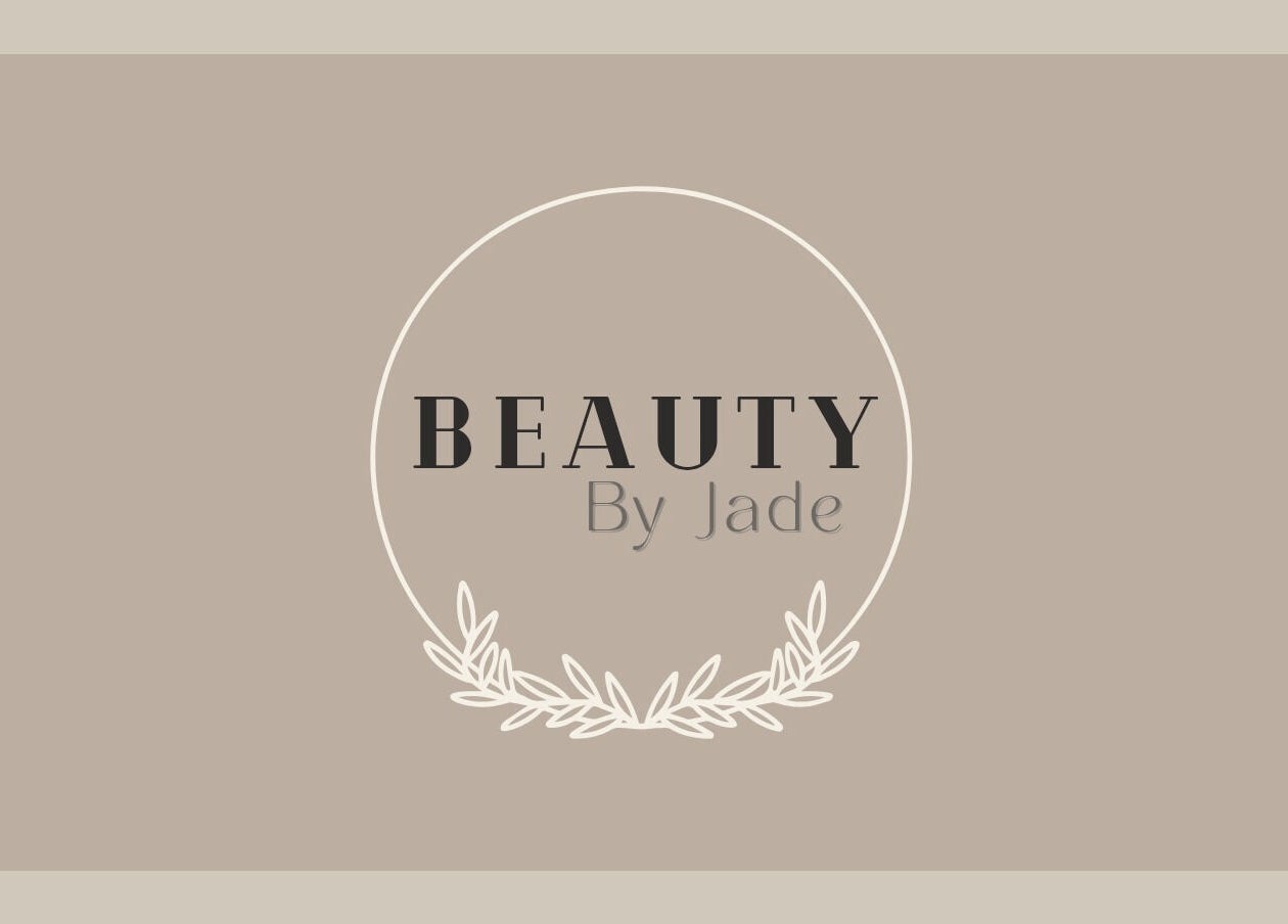 Beauty by Jade logo with floral design, Wallington, England, GB.