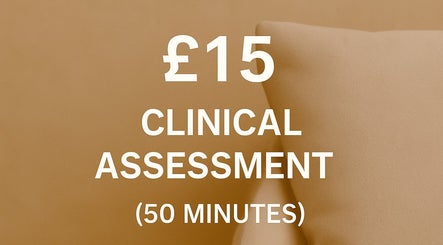 £15 clinical assessment offer at Tom Mortimer Therapy in Sandiacre, England, GB.