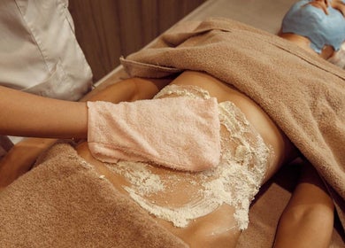 Revitalizing body treatment at Cayman Sparadise, East End, East End, KY. Experience luxury wellness care.