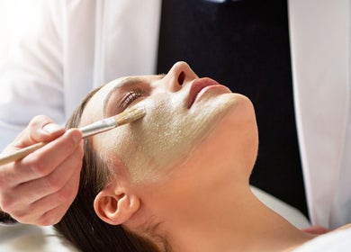 Relaxing facial treatment at Cayman Sparadise, East End, East End, KY, enhancing rejuvenation and tranquility.