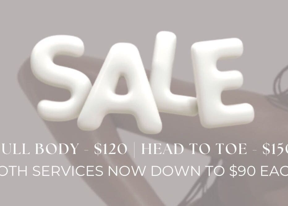 Forever Laser sale promotion in Greenacre, New South Wales, AU offering full body services at $90 each.