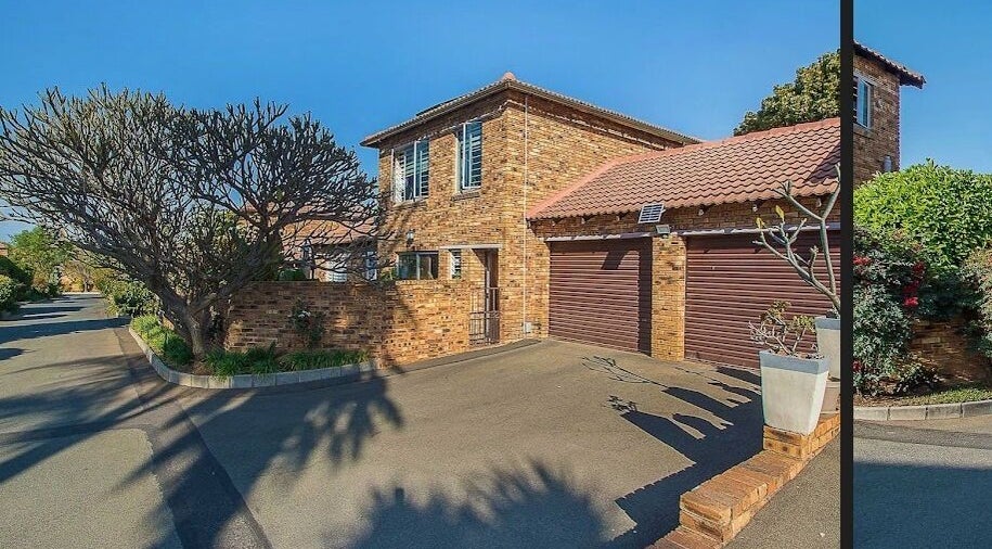 Exterior view of Rocky Pinnacle in Randburg, Gauteng, ZA with brick facade and landscaped surroundings.