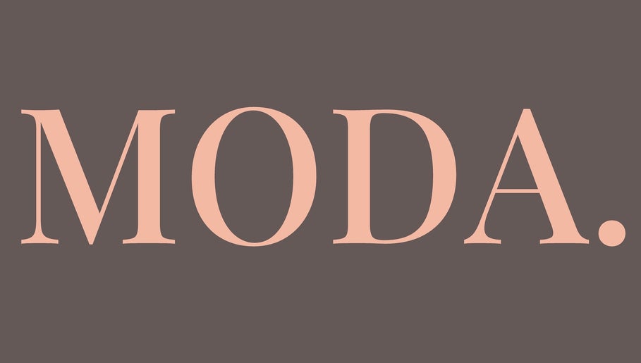 Elegant Moda logo representing beauty venue in Edinburgh, Scotland, GB.