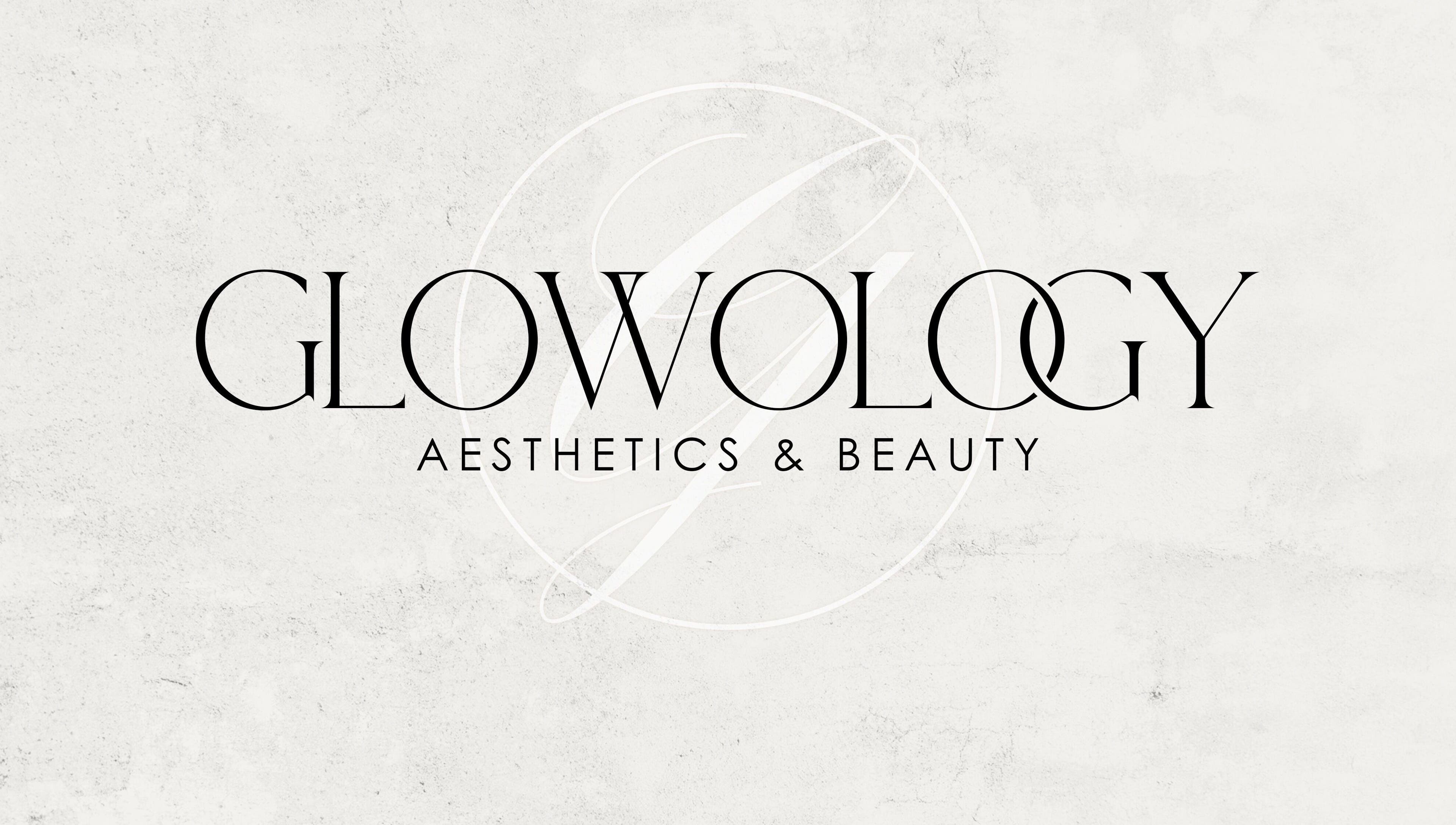 Logo of Glowology clinic, Bolton, England, GB, showcasing aesthetics and beauty services.