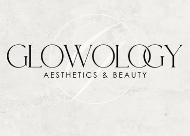 Logo of Glowology clinic, Bolton, England, GB, showcasing aesthetics and beauty services.