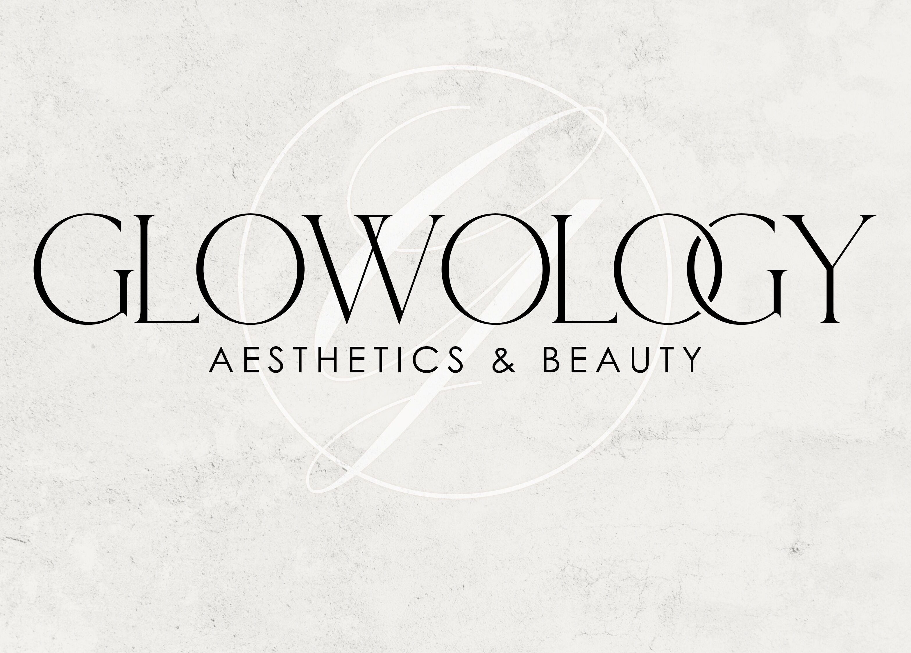 Logo of Glowology clinic, Bolton, England, GB, showcasing aesthetics and beauty services.