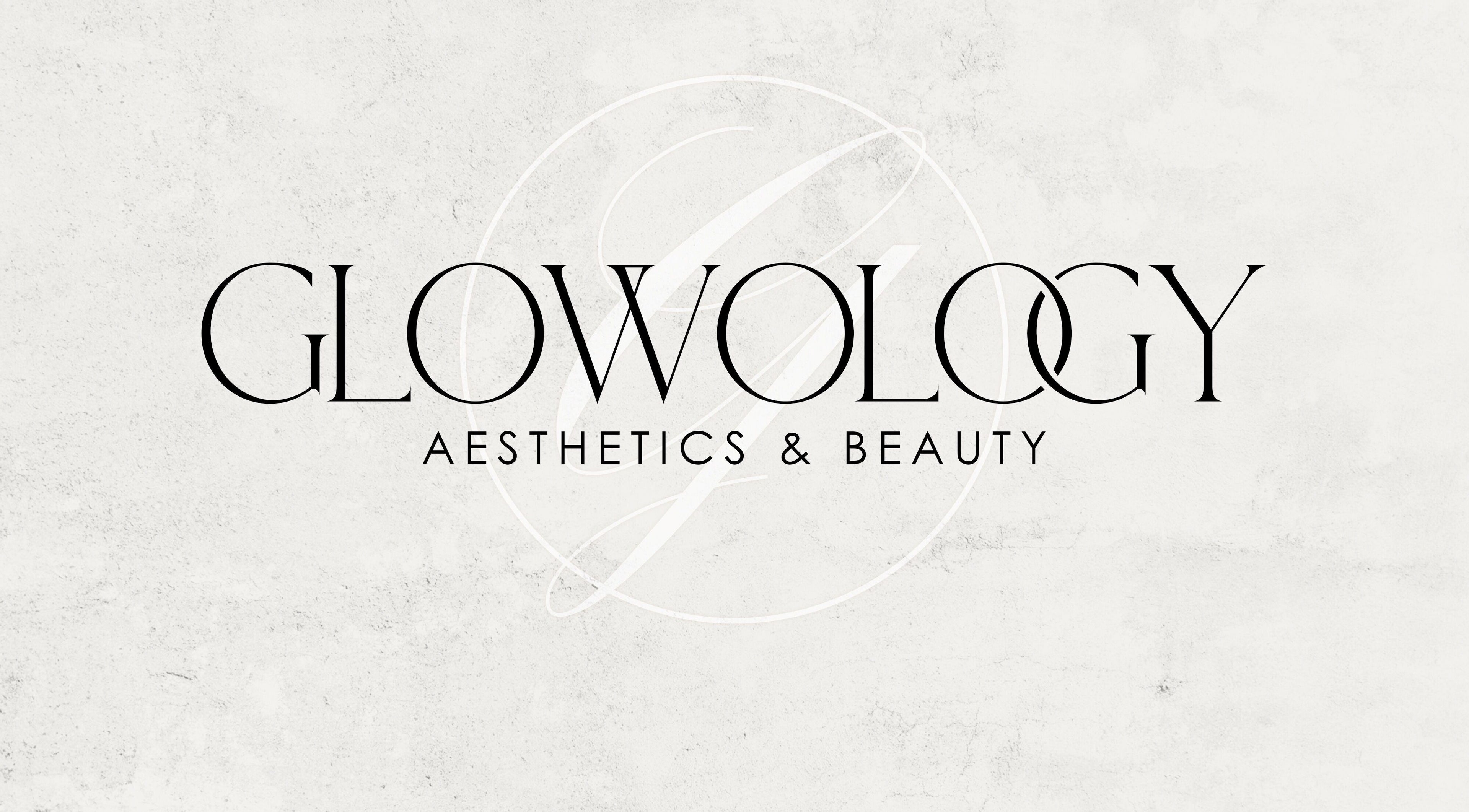 Logo of Glowology clinic, Bolton, England, GB, showcasing aesthetics and beauty services.