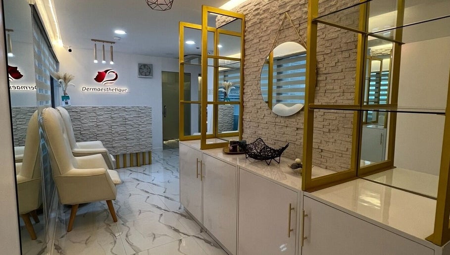 Stylish interior of Dermaesthetique - Bocobo in Manila, Metro Manila, PH featuring a modern, elegant design.