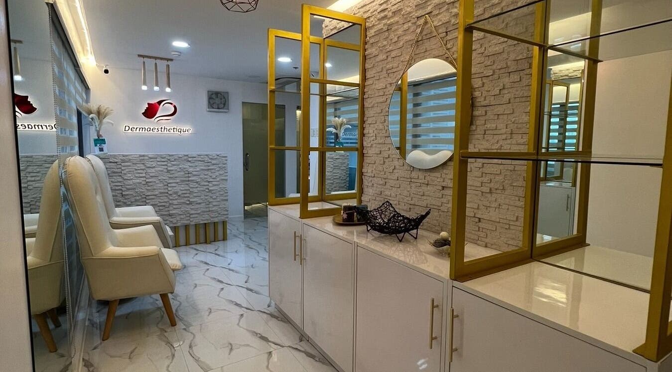 Stylish interior of Dermaesthetique - Bocobo in Manila, Metro Manila, PH featuring a modern, elegant design.