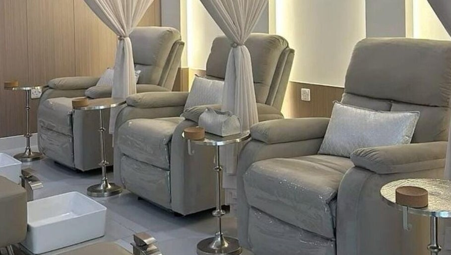 Luxurious reclining chairs at R.O.D Therapy Center Ltd, San Fernando City Corporation, TT, ideal for relaxation.