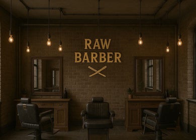 Cozy Raw Barber interior with classic chairs in Yangon, Yangon Region, MM, reflecting vintage charm.