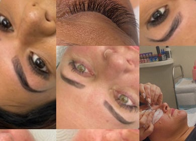 Beautiful eyelash and brow treatments at Luxury Lashes, Ōtaki, Wellington Region, NZ, showcasing expert care.