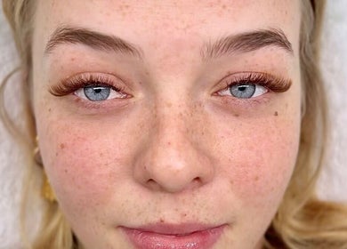 Lash extensions at Ember Lash, Lilyfield, New South Wales, AU showcasing detailed enhancement.