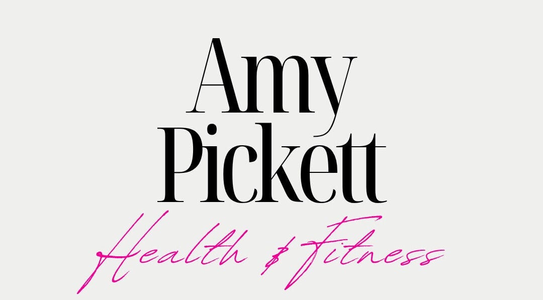 Amy Pickett Fitness logo in Sawbridgeworth, England, promoting health and wellness.